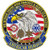 EagleEmblems SG9018 Sign-American Heroes  12    Multicolor