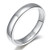 4mm 925 Sterling Silver Rings for Women High Polish Plain Dome Comfort Fit Size 9