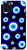 iPhone 11 Pro Max Evil Eye Symbol Blue on Black Protection Good luck Charm Case