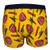 Arsenal FC Official Gift 1 Pack Boys Multi Crest Boxer Shorts Yellow 5-6 Years