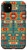 iPhone 11 Unique Western Turquoise Orange Navajo Aztec Tribal Pattern Case