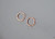 Tiny Stud Earrings Tiny Copper Earrings Small Circle Earrings Tiny Circle Earrings Hoop Earrings Circle Stud Earrings Copper Earrings