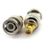 E-outstanding 2 x BNC/SMA Type Adapter BNC-Male Plug to SMA-Female Jack RF Coaxial Antennas Connector Straight