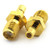 E-outstanding 2 x SMA/SMB Type Adapter SMA-Female Plug to SMB-Male Jack RF Coaxial Antennas Connector Straight