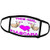 3dRose This Girl Loves Mascara - Face Covers  fc_185738_2