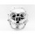 Hot Racing WRA12CT08 Metal Skull AR60 Diff Cover  Chrome  - Axial Yeti Wraith AX
