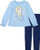 Disney Frozen Elsa Toddler Girls Long Sleeve T-Shirt Legging Set Light Blue 4T