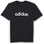 adidas Linear Graphic Tee Black Black Medium