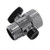 Plumb Pak PP825-8 Shower Arm Adapter Flow Control Unit With Shut Off, Polished Chrome Finish