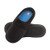 Hanes Men s ComfortSoft Memory Foam Indoor Outdoor Clog Slipper Shoe Black Blue X-Large
