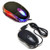 yan New Black USB Wired Optical Light Scroll Wheel Mice Mouse for PC Laptop Desktop