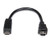 StarTech.com 6in Micro USB to Mini USB Adapter Cable M/F - Micro USB male to Mini USB female - Micro USB to Mini USB Adapter