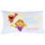 Personalized Sesame Street Pillowcase Julia and Friends on White Cover Official Licensed Product 20x31 STD Queen