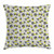 Ambesonne Geometric Throw Pillow Cushion Cover Line Art with Circle Triangles and Chevron Zigzags Vintage Artwork Print Decorative Square Accent Pillow Case 18 inch X 18 inch Yellow Black White