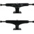 Havoc 6.0 Longboard Trucks Black Set of 2