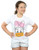 Disney Girls Daisy Duck Head T-Shirt 5-6 Years White