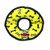 TUFFY Ultimate 4WayRing Durable Dog Toy  Yellow Bone