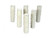 Set of 6 pc. 4 inch Tall White Candelabra Base 3 4 inch Inner Dia Beeswax Chandelier Candle Covers Sleeves Chandelier Socket Cover Sleeve
