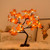 FLDFR Artificial Tree Lamp - Maple Bonsai Tree Light  Fairy Spirit Light Tree Operated by Battery or USB  Indoor Decoration  Holiday Party Children Gift and Daily