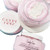 Candy Cane Peppermint Whipped Sugar Scrub Soap. Christmas stocking stuffers. Holiday gifts