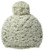 San Diego Hat Company Women s Texttured Yarn Beanie with Gold Ivory One Size
