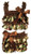 Stephan Baby Ruffled Flapper Top and Diaper Cover Camo Print 6-12 Months