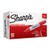 Sharpie 38202 Permanent Markers, Chisel Tip, Red, 12-Count