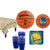 Party City NBA Golden State Warriors Party Kit Includes Tableware and Table Cover 16 Guests