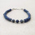 Blue Lapis Lazuli Gemstone Bracelet Tube Beads Stacking Jewelry Sterling Silver September Birthstone Blue Lapis Lazuli Gemstone Bracelet Tube Beads Stacking Jewelry Sterling Silver September Birthstone