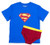 Bioworld Underoos Boys Superman Underwear Shirt Set  Small 6  Blue