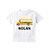 Happy Lion Clothing - Toddler Boys School Bus Birthday Personalized T-shirt