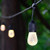 25 Feet 8-Light Patio String Lights E26 Hanging Socket with Warm White S14 Faceted LED Bulbs Heavy Duty Weatherproof Outdoor String Light for Backyard Bistro Cafe Gazebo Porch  Faceted LED Bulbs
