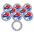 Dixie Ultra Disposable Paper Plates 10-1 16 in. Dinner Size Printed 176 Count