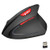 FEDULK 2.4GHz Game Wireless Mouse Ergonomic Design Vertical Mouse 2400DPI USB Mice for Laptop Desktop PC MacBook Black