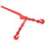 US Cargo Control 5 16 Inch x 3 8 Inch Lever Chain Load Binder with Grab Hooks