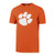 OTS NCAA Clemson Tigers Men s Rival Tee Alternate Color Secondary Logo Medium