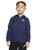 Nike Kids Boy s Club Fleece Full Zip Hoodie  Little Kids  Midnight Navy 6 Little Kids