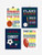 Sports Inspirational Nursery Art Set of 4 Prints - Baseball Football Soccer and Basketball