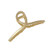 Moschin Metal Hairpin Back to Head Bathroom Grab Clip Top Clip Simple Hairpin Femininity Curly Hair Ponytail Hairpin Hair Accessories 14K Gold Plated