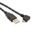 CY 5m 90 Degree Right Angled Micro USB Male to USB 2.0 Data Charge Cable for Tablet & Cell Phone