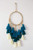 Macrame Wall Hanging for Boho Decor. Woven Wall Hanging is The Perfect Boho Wall Decor. Blue Teal Cream Macrame Wall Hanging 10 inchx25 inch