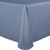 Ultimate Textile 52 x 70-Inch Oval Polyester Linen Tablecloth Slate Blue