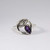 marquise amethyst ring handmade 925 sterling ring with genuine 4 * 8 mm amethyst stone beautiful ring with purple stone