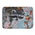 WINCAN Bath Mat RugCute Funny Raccoons FlowersPlush Bathroom Decor Mats with Non Slip Backing29.5 inch X 17.5 inch