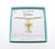 First Communion Gift. Cross Charm Pendant. First Communion Cross. First Communion Necklace. 16 inch Chain