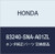 Honda Genuine 83240-SNA-A01ZL Grab Rail Assembly