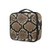 Snake Skin Texture Travel Cosmetic Makeup Bag Organizer Cosmetic Train Case Toiletry Bags Pouch for Women - Professional Beauty Storage
