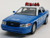 Kinsmart Ford Crown Victoria Police Dept Squad Car 1/43 O Scale Diecast Interceptor by Kinsmart