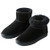 Adokoo Women s Winter Snow Boots Warm Faux Fur Lined Mid Calf Boots Ankle Booties  BlackUS8