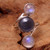 Three Stone Moonstone Labradorite Gemstone Round Ring 925 Sterling Silver Jewelry Artistic Designer Silver Ring Size Us 7.75 Three Stone Moonstone Labradorite Gemstone Round Ring 925 Sterling Silver Jewelry Artistic Designer Silver Ring Size Us 7.75